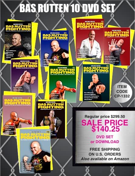 Bas Rutten Fighting 10 dvd set (CP-1332)