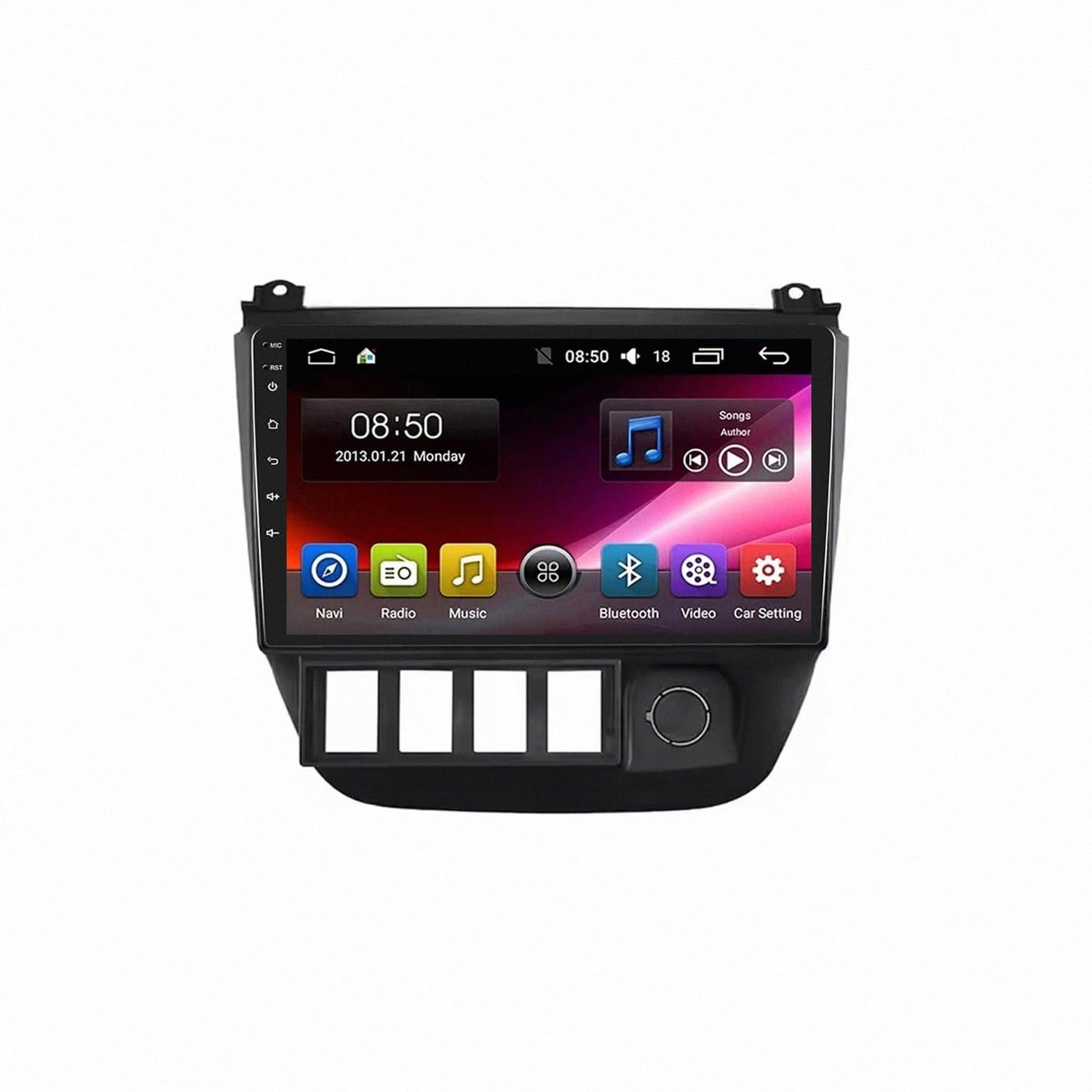 Android Auto y Bluetooth 2 DIN para Changan S460 2011 8
