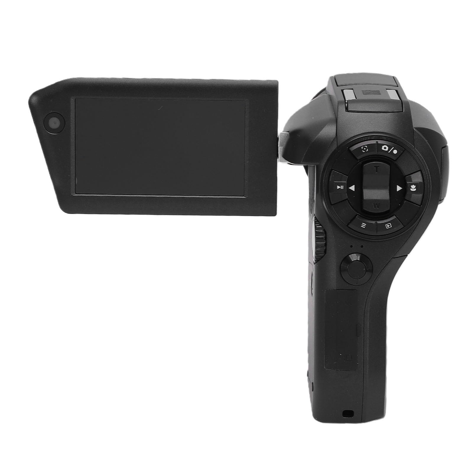 Naroote Cámara de Vídeo 8K Lente Dual de 75MP Pantalla Giratoria con Zoom
