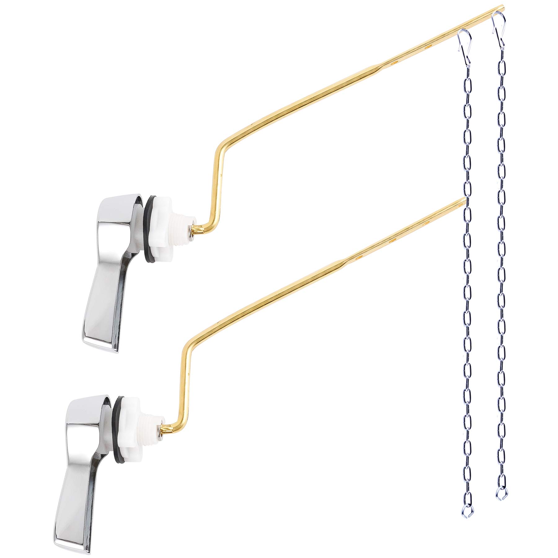 Buy 2 Pack Universal Side Mount Toilet Handle AngleMount Adjustable