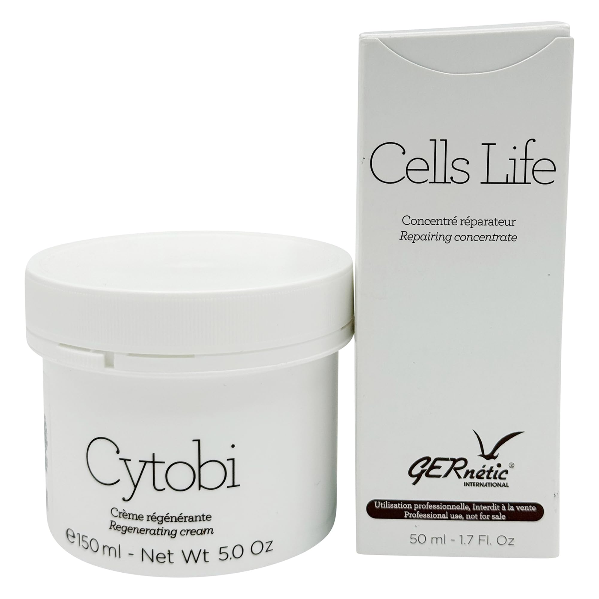 Gernetic Cytobi Regenerating Cream 150 ml + Cells Life Repairing Concentrate Serum 15 ml DUO