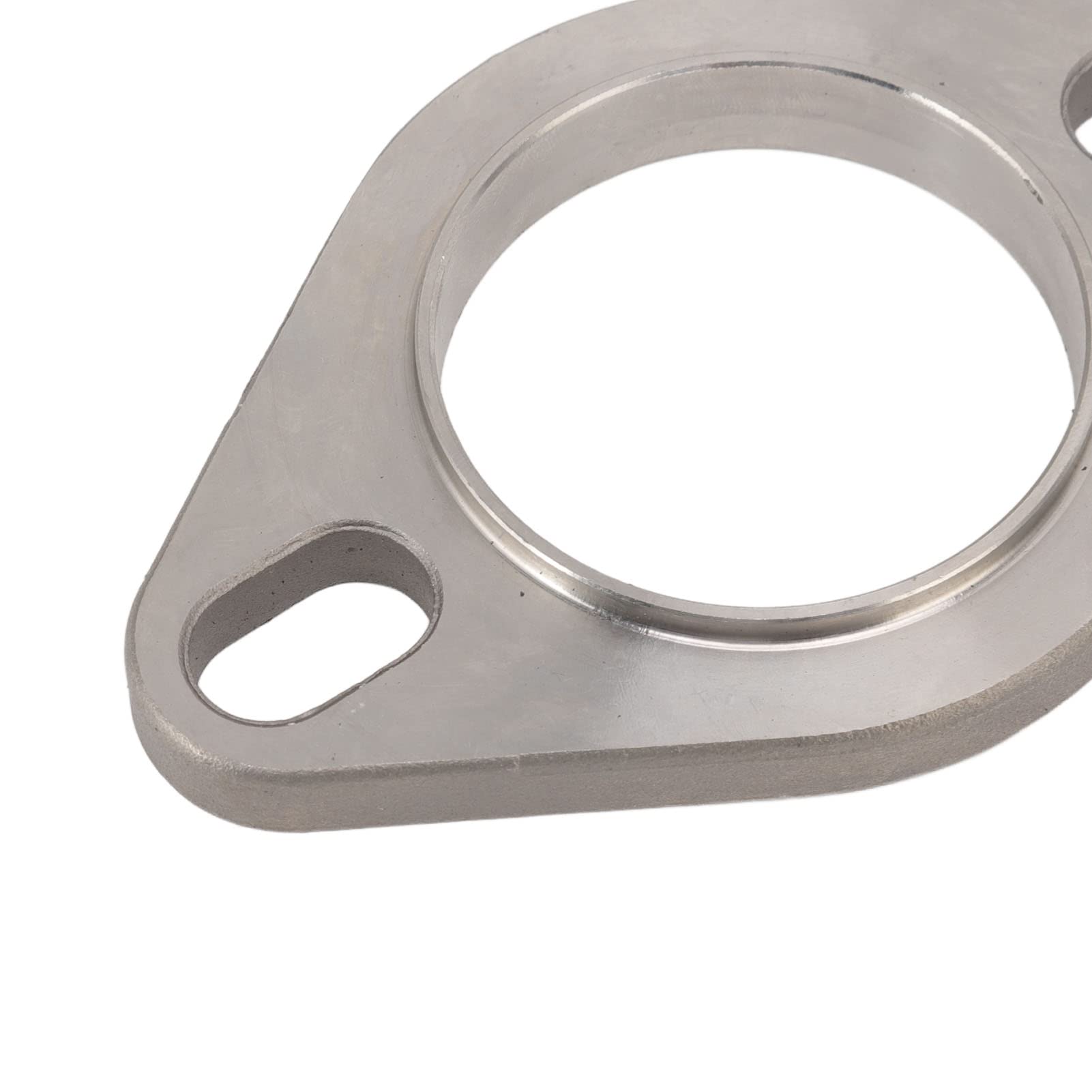 Kit de Connexion de D'échappement, 2 Boulons 2 Pouces Kit de Connexion de D'échappement en Acier Inoxydable pour Collecteurs Catback de Tuyau de Descente D'échappement