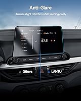 Vista 501 de Protector de pantalla de coche para Ford Edge 2024 2025 2023 2022 2021 (SE/SEL/ST-Line/Titanio/ST) Accesorios Protector de pantalla de vidrio