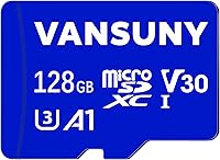 Vista 9 de Vansuny Tarjeta Micro SD de 64GB microSDXC con adaptador SD A1 App Performance V30 Grabación de video 4K C10 U3 Micro SD para teléfono, cámara