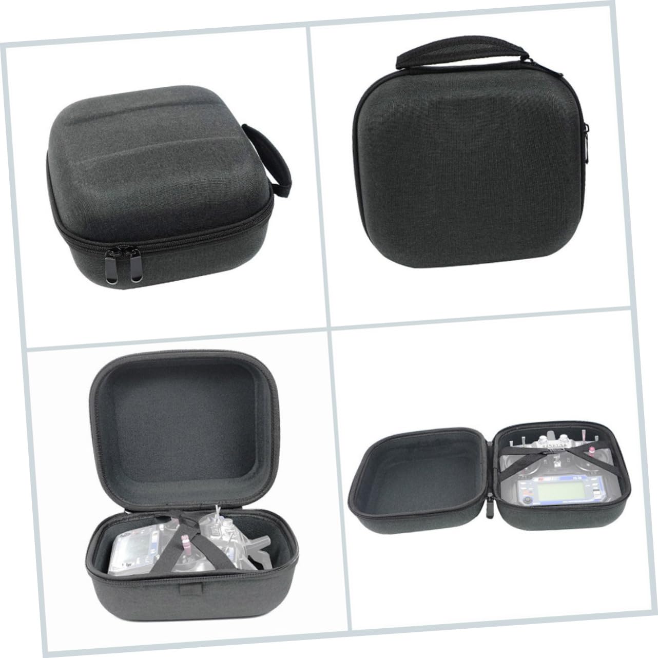 Artibetter Borsa per Drone in Eva, Ultraportatile, per Mini Drone e Attrezzatura Fotografica, da Riporre in Zaino o Valigia, Nera
