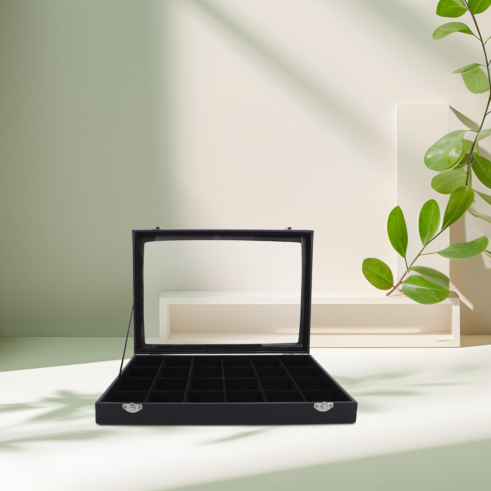 Alipis Caja para Guardar Bolsitas de Té con Compartimentos Organizador de Té y Edulcorantes para Estación de Café o Cocina Material