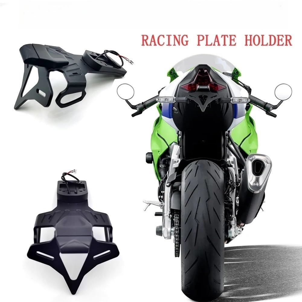 Portatarga Staffa di registrazione del supporto targa motociclo Accessori moto per ZX-6R ZX6R 2024-2025
