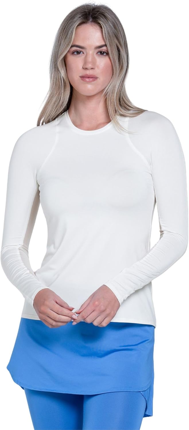 Lucky In Love Breeze Long Sleeve Crew with UV-Protection.