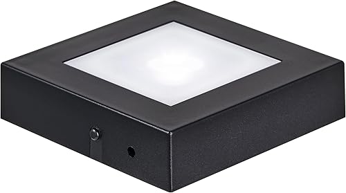 EUSTUMA Soporte de exhibición cuadrado con base de luz LED en una variedad de colores, soporte iluminado que cambia de color para arte de cristal