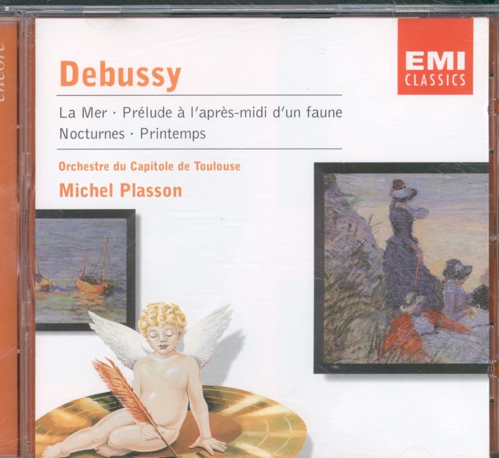 La Mer / Nocturnes [Audio CD] Debussy; Plasson and Orch Du Capitole De Toulouse