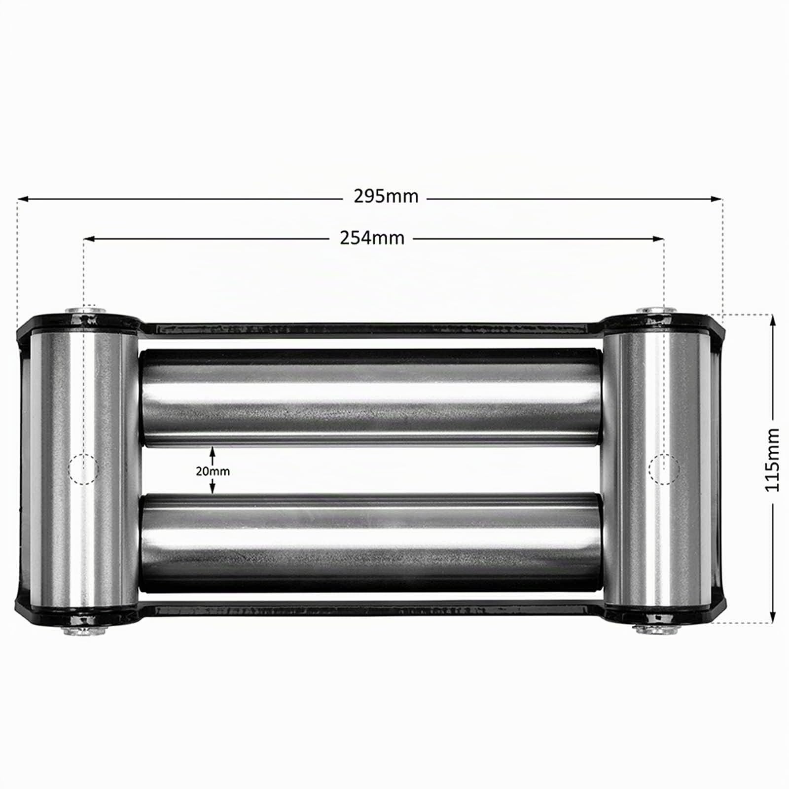 Winchmax 13.000 Libras (6.123 kg) Cabrestante eléctrico Naranja Original de 24v. Cuerda de Acero, Control Remoto inalámbrico Doble.