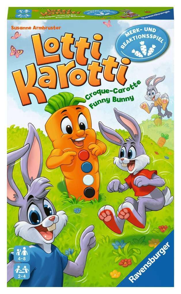 Ravensburger 20961 - Lotti Karotti, Gioco da Viaggio per 2-4