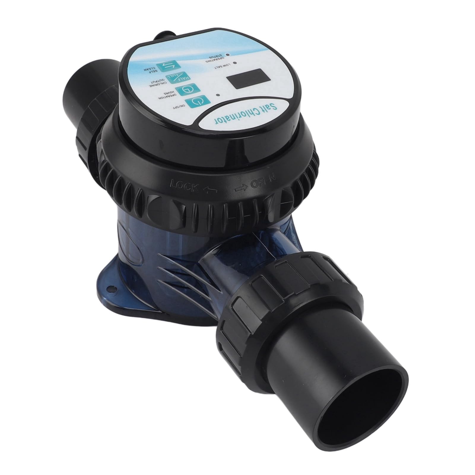 Clorador de Piscina de Agua Salada DC24V Ahorro de Energía con Advertencia de Baja Sal para Aplicaciones de Piscina de 1000-3500PPM (ECR02)