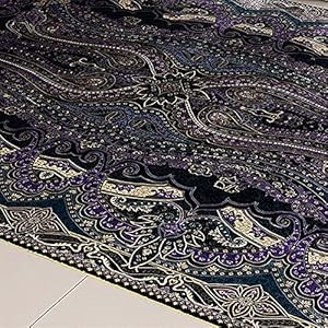 RUG 6’x9 ‘paars klassieke abstracte Perzische stijl handnade zijde tapijt voor woonkamer of studeerkamer Ouzyu (Size…