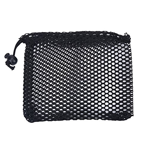Golf Drawstring Bag, Golf Ball Mesh Stuff Bag Nylon Golf Storage Pouch Golf Accessory(S) Golf Leisure Sport