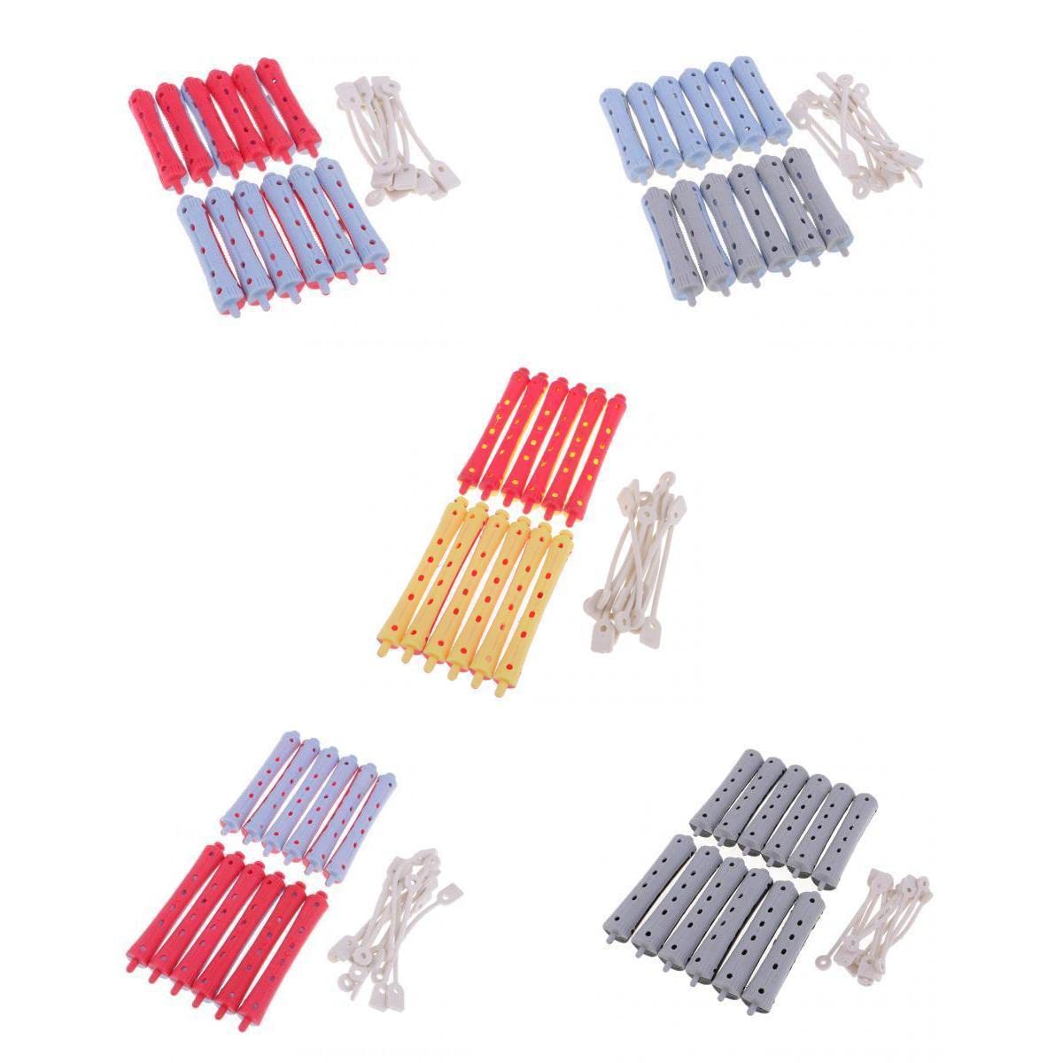 HEAVENGLOW 60x Hair Curler Clamps Hairdreser Perm Rods Hair Styling DIY Tool-picture-22