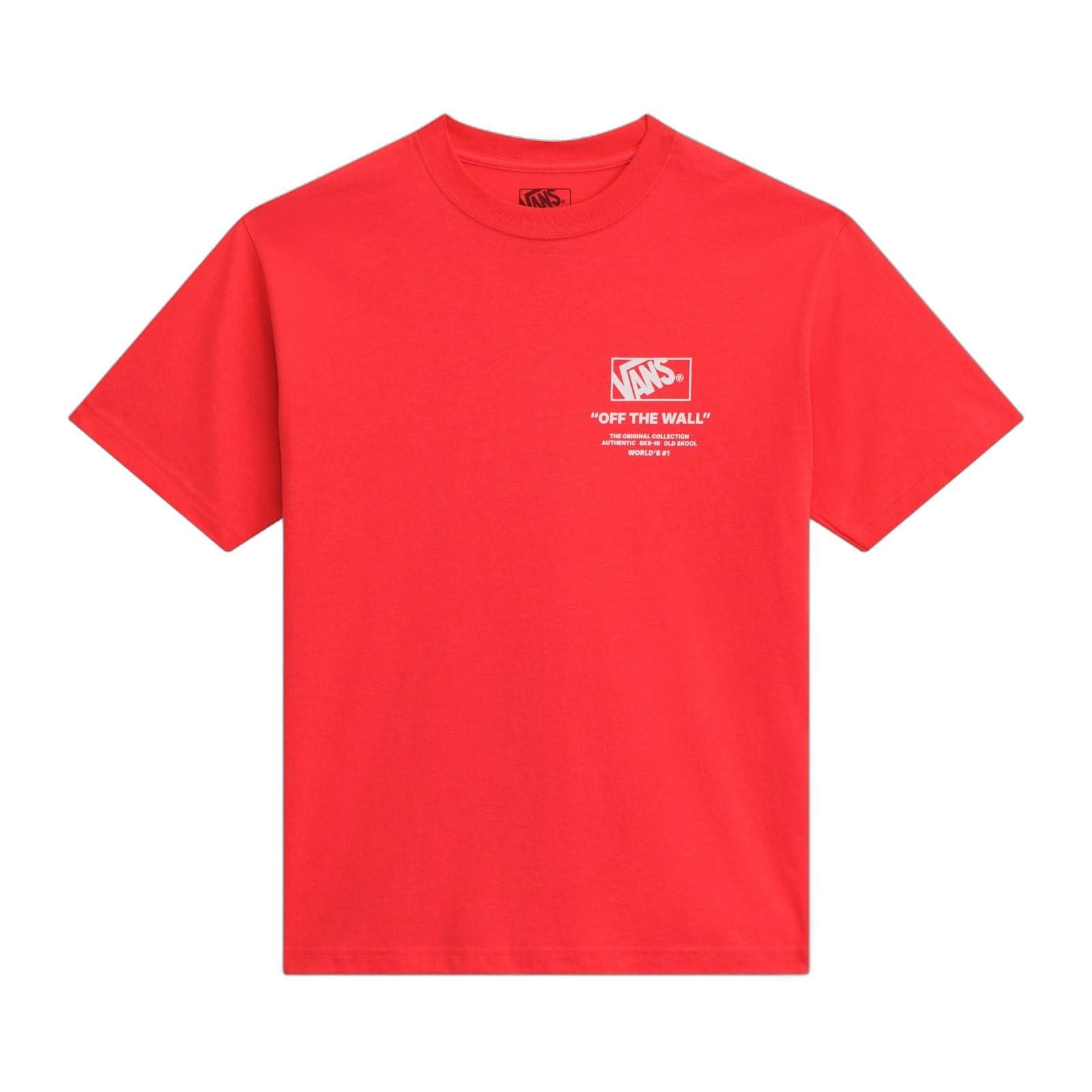 Vans Stacked Hi SS Tee, Crimson Haze, XS, Foschia Cremisi, XS