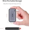 SSK SSD portátil 1TB, unidad de estado sólido externa, hasta 1050MB/s, disco duro externo USB C USB 3.2 Gen2 para iPhone 15/16/17Pro, Windows, Mac, teléfonos y tabletas Android 5