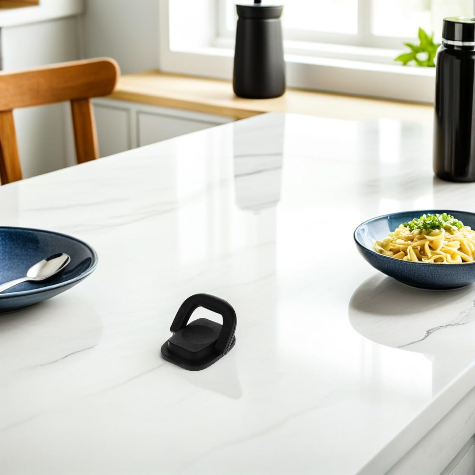 Universelle Topfdeckelgriffe mit Faltbarem Anti Verbrühendem Design 6 Stück-pack aus Hitzebeständigem Pp für Sicheres Kochen in Küche