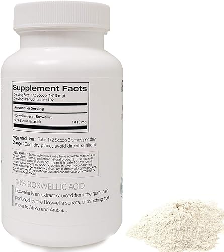 Miniatura 4 de Prince - Extracto de Boswellia Serrata 100% puro y natural, 90% ácido boswélico, 5.1 onzas (extracto de boswellia serrata)