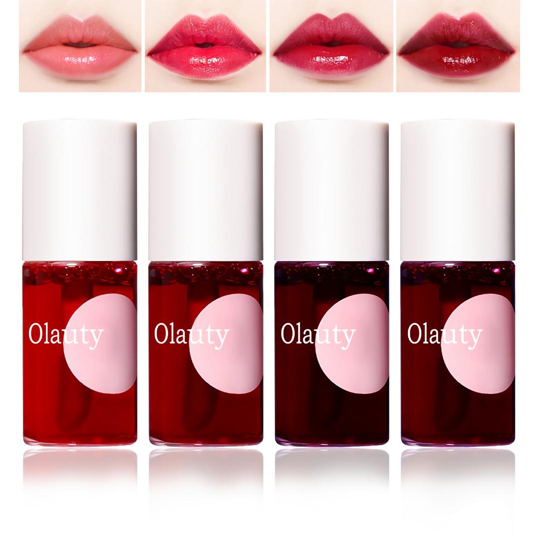 Amazon.com : 4 Colors Lip Tint Stain Set, Watery Lip Tint Mini