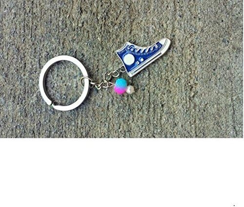 Colorful Sneaker Key Chain / Purple Sneaker / Shoe Keychain / Converse Keychain / Chucks Keychain / Sneakerhead Gift // Sneaker Lover Gift