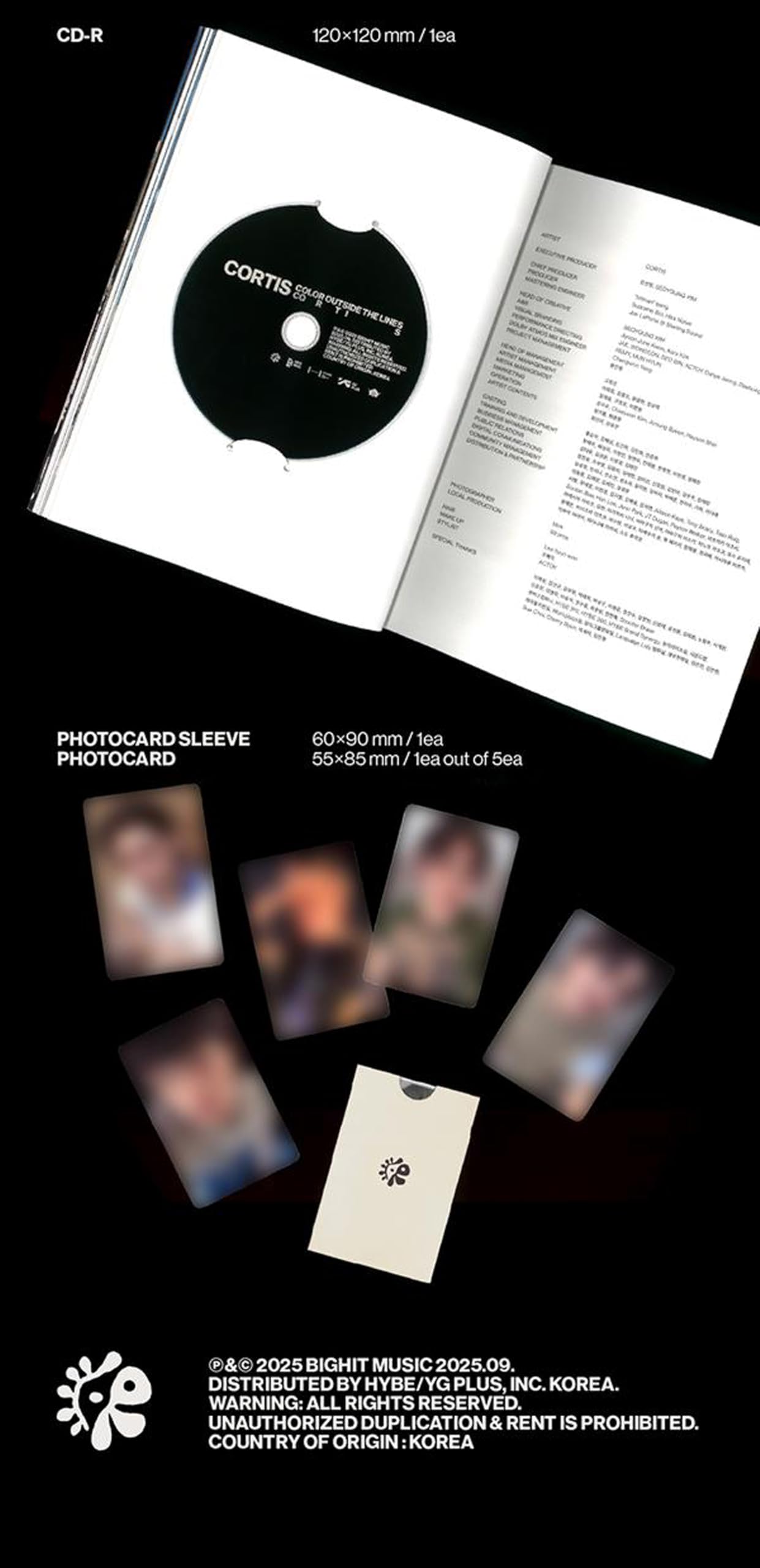 CORTIS COLOR OUTSIDE THE LINES 1st EP Album (Photobook - Scene 2