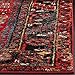 SAFAVIEH Vintage Hamadan Collection Area Rug - 8' x 10', Red & Multi, Oriental Traditional Persian Design, Non-Shedding & Easy Care, Ideal for High Traffic Areas in Living Room, Bedroom (VTH211A)