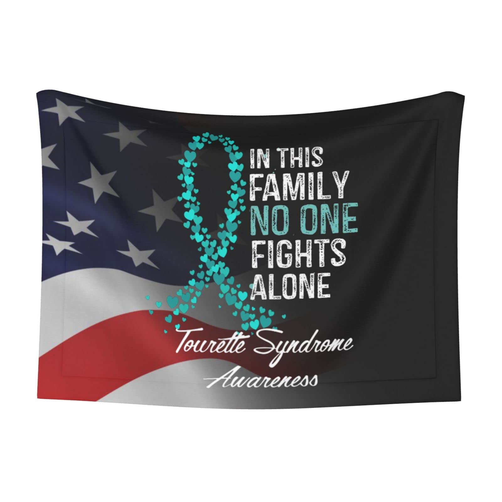 Tourette Syndrome Awareness Soft and Cozy Pet Blanket for Dogs and Cats - Versatile and Comfortable Large