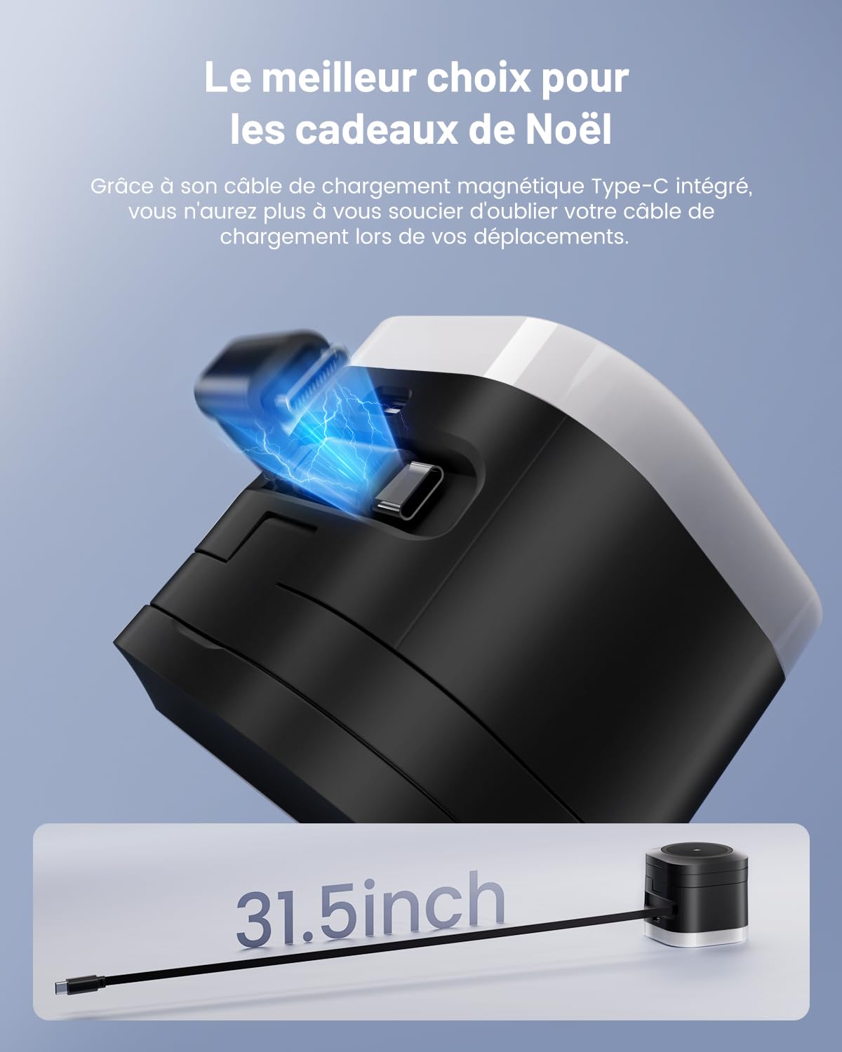 COLSUR Chargeur Induction pour Apple avec 30W Adaptateur