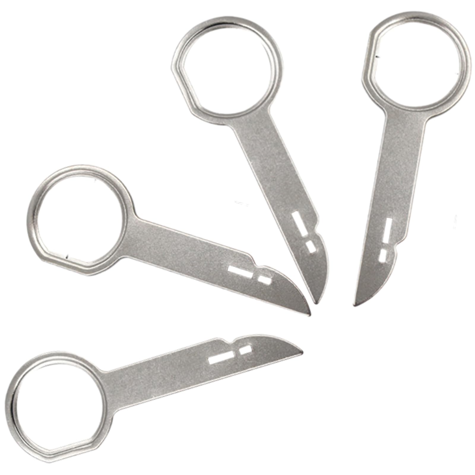 Car Radio Removal Tool Keys - X4 Stereo Removal Tool, Car Stereo Removal Tools, Radio Removal Keys For Ford For Audi For BMW For Mercedes For VW For Seat For Skoda For Porsche