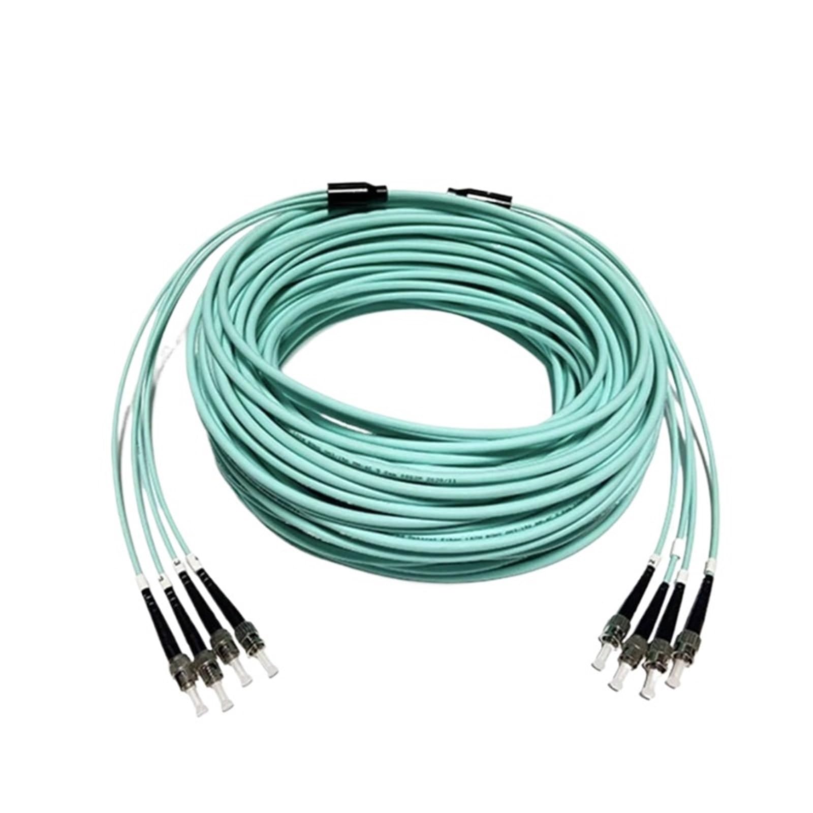 Cordon de raccordement à Fibre Optique 4 conducteurs OM3 blindé 150-300 m(300m SC-SC)