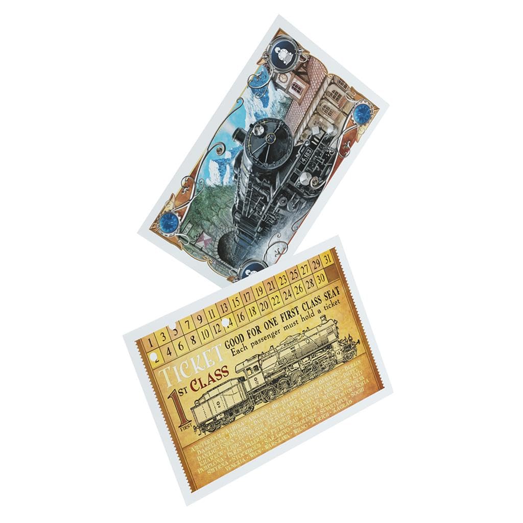 Amazon.com: Gamegenic Ticket to Ride Europe Official Art Sleeves |  All-in-One Pack of 168 Card Sleeves | Card Game Holder