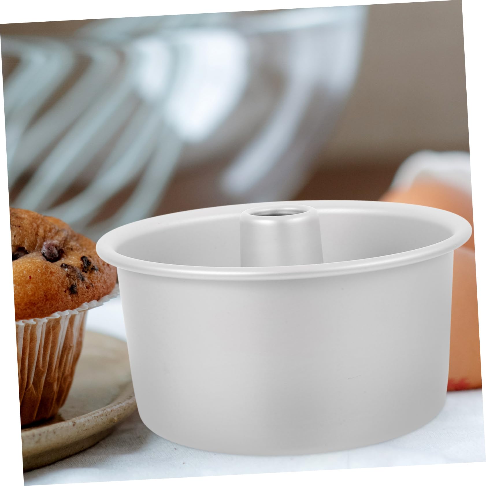 Sosoport Aluminiumlegierung Rundes Hohl-backform Mit Abnehmbarem Boden Für Chiffon Käsekuchen Antihaftbeschichtung Für Kreatives Backen Zuhause