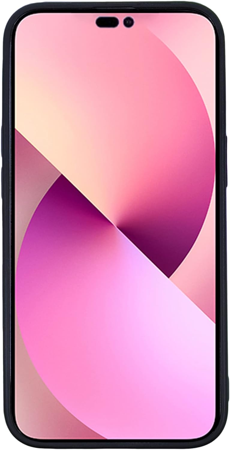 Compatible with iPhone 14 Plus Case for Women, Crocodile Synthetic Patent Leather Cover, Classic Fashion for iPhone14 Plus 2022 6.7 Inch - Black