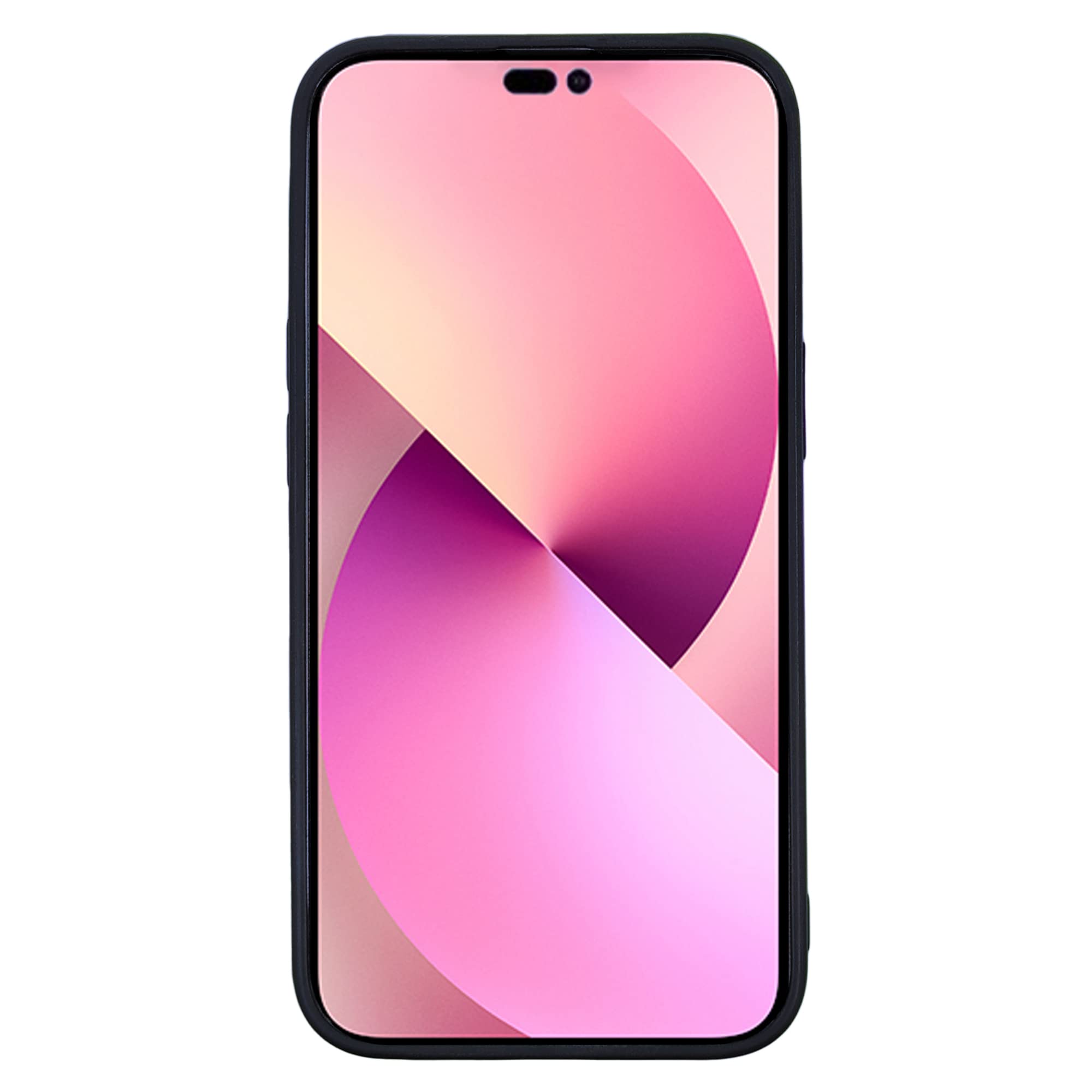 iPhone 14 Pro Hülle für Damen, Krokodil Synthetische Lackleder Abdeckung, klassische Mode für iPhone14 Pro 6.1 Zoll - Schwarz