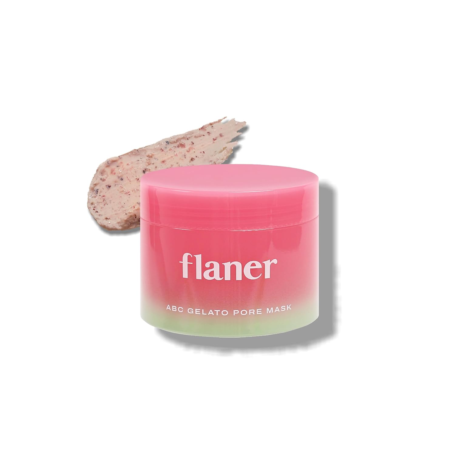 flaner ABC Gelato Pore Mask – All-in-One Pore Minimizer, Sebum & Blackhead Remover, Face Mask, Korean Skincare, Natural Beauty, Clear Impurities with Apple & Beet, Carrot Extracts, 3.52 fl.oz