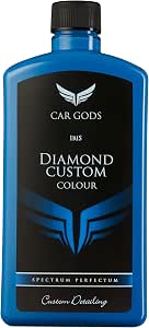 Car Gods Iris Custom Color Mid Blue 3-in-1 Polish Wax Color Restorer & Scratch Remover, 16 Colors Available, 17 Fl Oz
