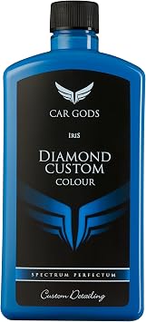 Car Gods Iris Custom Color Mid Blue 3-in-1 Polish Wax Color Restorer & Scratch Remover, 16 Colors Available, 17 Fl Oz