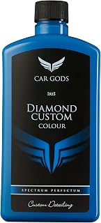 Car Gods Iris Custom Color Mid Blue 3-in-1 Polish Wax Color Restorer & Scratch Remover, 16 Colors Available, 17 Fl Oz