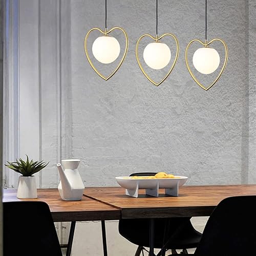 Miniatura 3 de Luces LED de hierro nórdico cabeza de cama luces colgantes creativo globo blanco lechoso cristal isla araña araña de una sola cabeza barra ajustable