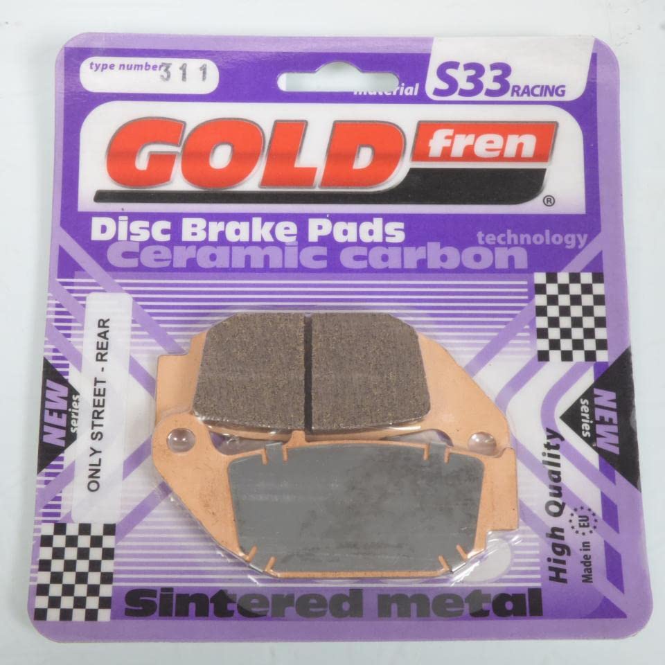 Plaquette de frein Gold Fren pour moto Honda 125 Monkey 2018-2019 arrière