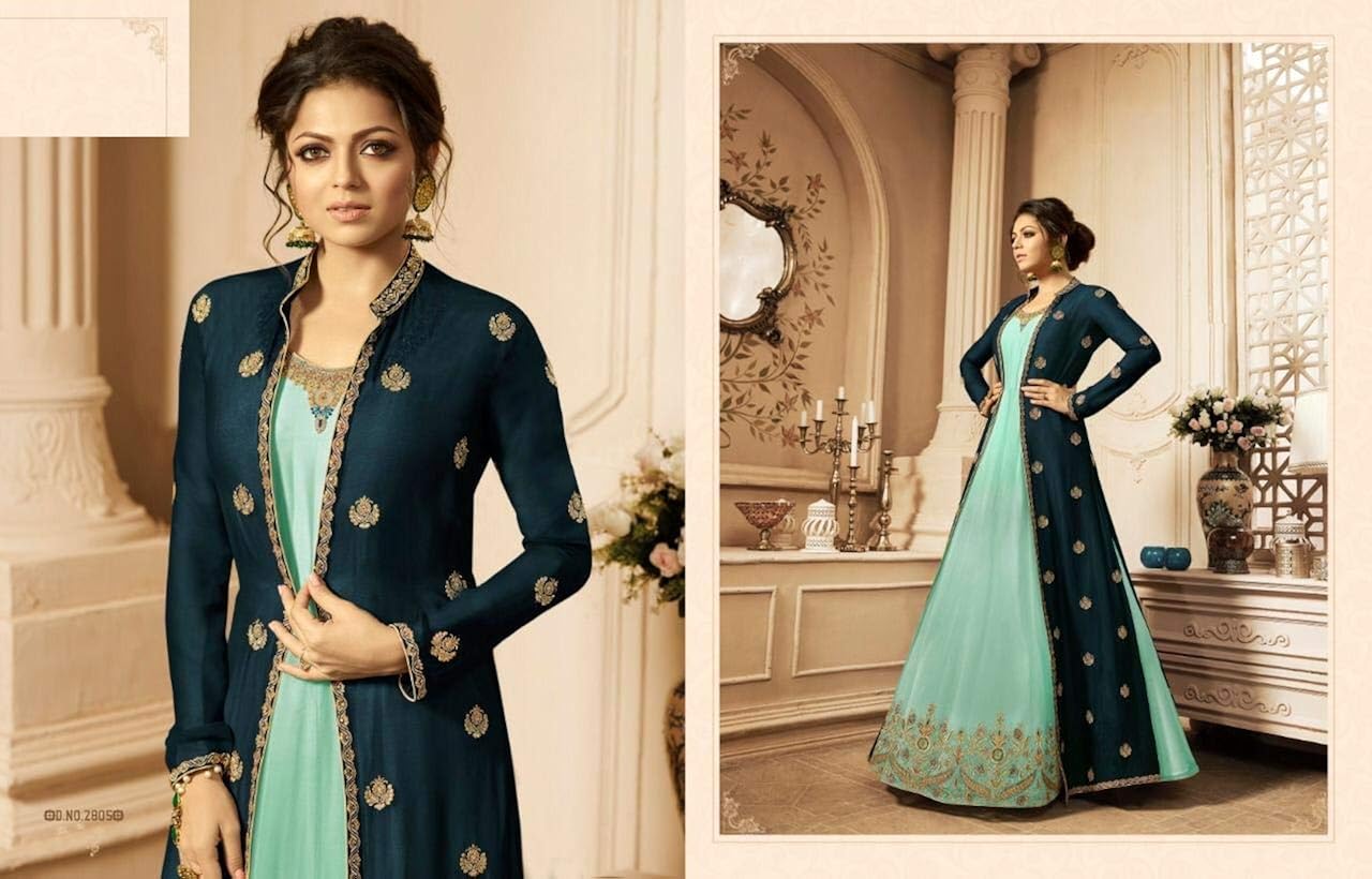 Indian dress with jacket Clearance