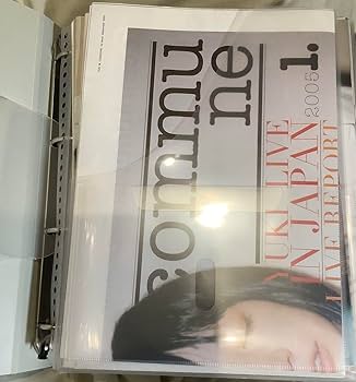 YUKI commune 会報　no.1〜41 　41冊セット YUKI ファンクラブ会報 commune 創刊号〜最終号 完全揃い50冊