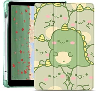 JOYLAND Cute Dinosaur Case for iPad A16 11th Gen 2025 / iPad 10th Gen 2022
