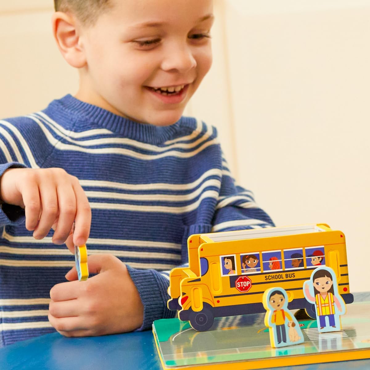 STORYTIME TOYS School Bus Play Puzzle