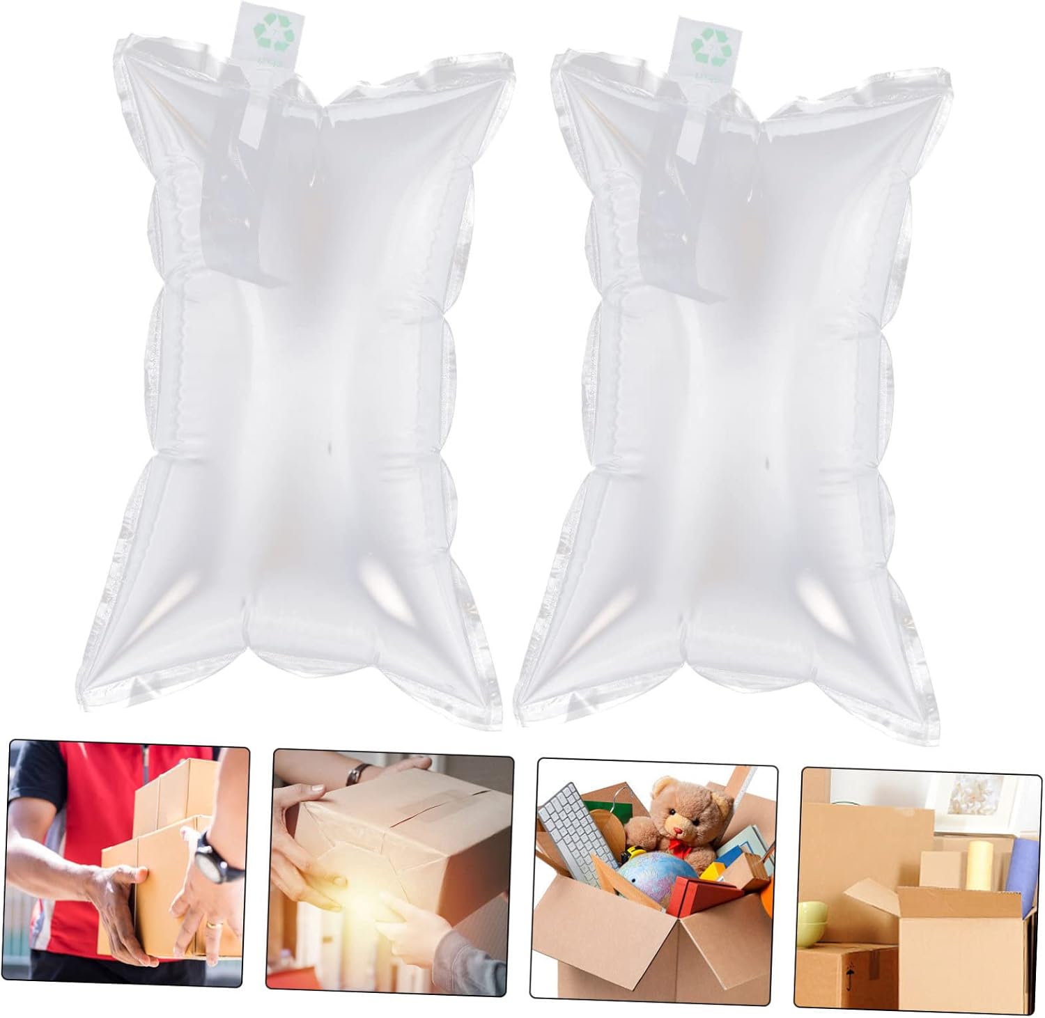 100pcs Air Cushion for Shipping and Moving Inflatable Protective Packaging Film Anti-collision for Fragile Items