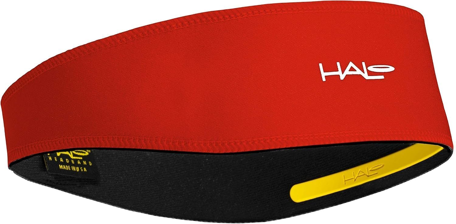Halo Headband Halo II, 2 inch Wide Sweatband Pullover Running Headband for Men and Women, No Slip with Moisture Wicking Dryline Fabric and Sweat Channeling Technology