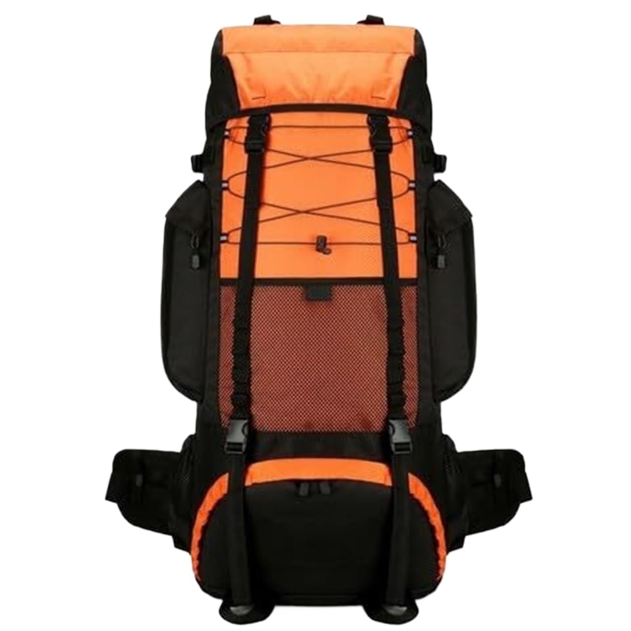 Mochila Viaje Mochila Montaña Mochila Ligera Para Acampar, Senderismo, Trekking, Para Hombres Y Mujeres, Bolsa Para Montañismo Al Aire Libre Mochila Trekking(Oranje)