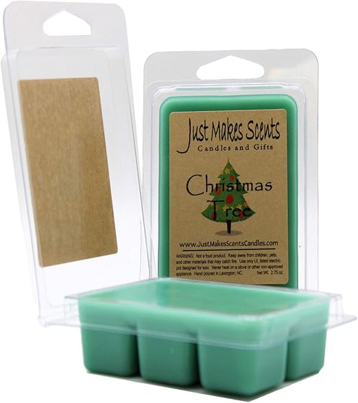 2 Pack Christmas Tree Scented Wax Melts by Just Makes